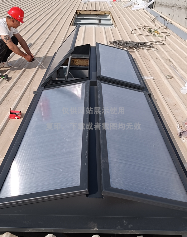 兰州王老吉生产车间东城街道排烟天窗