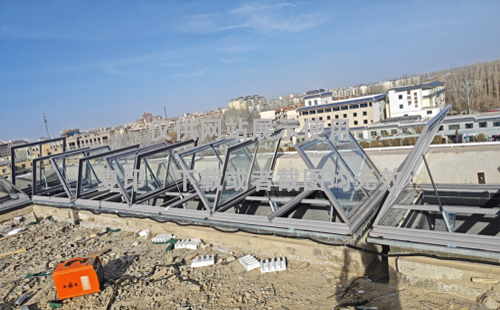 敦煌博物馆东城街道排烟天窗