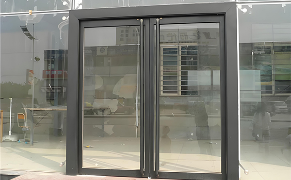 东城街道玻璃地弹门