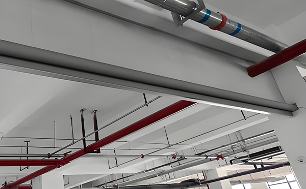 东城街道防火布挡烟垂壁