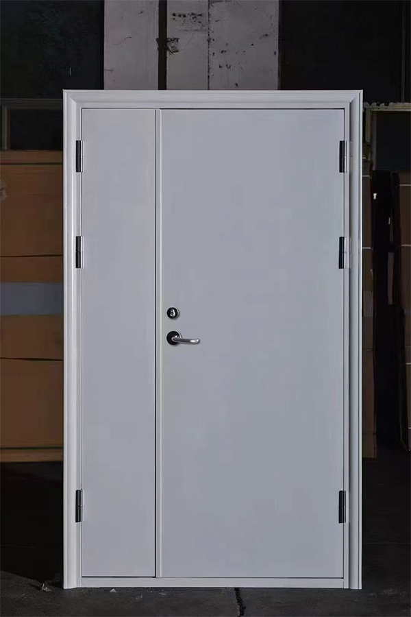 工业园区厂房完成东城街道防火门系统建设